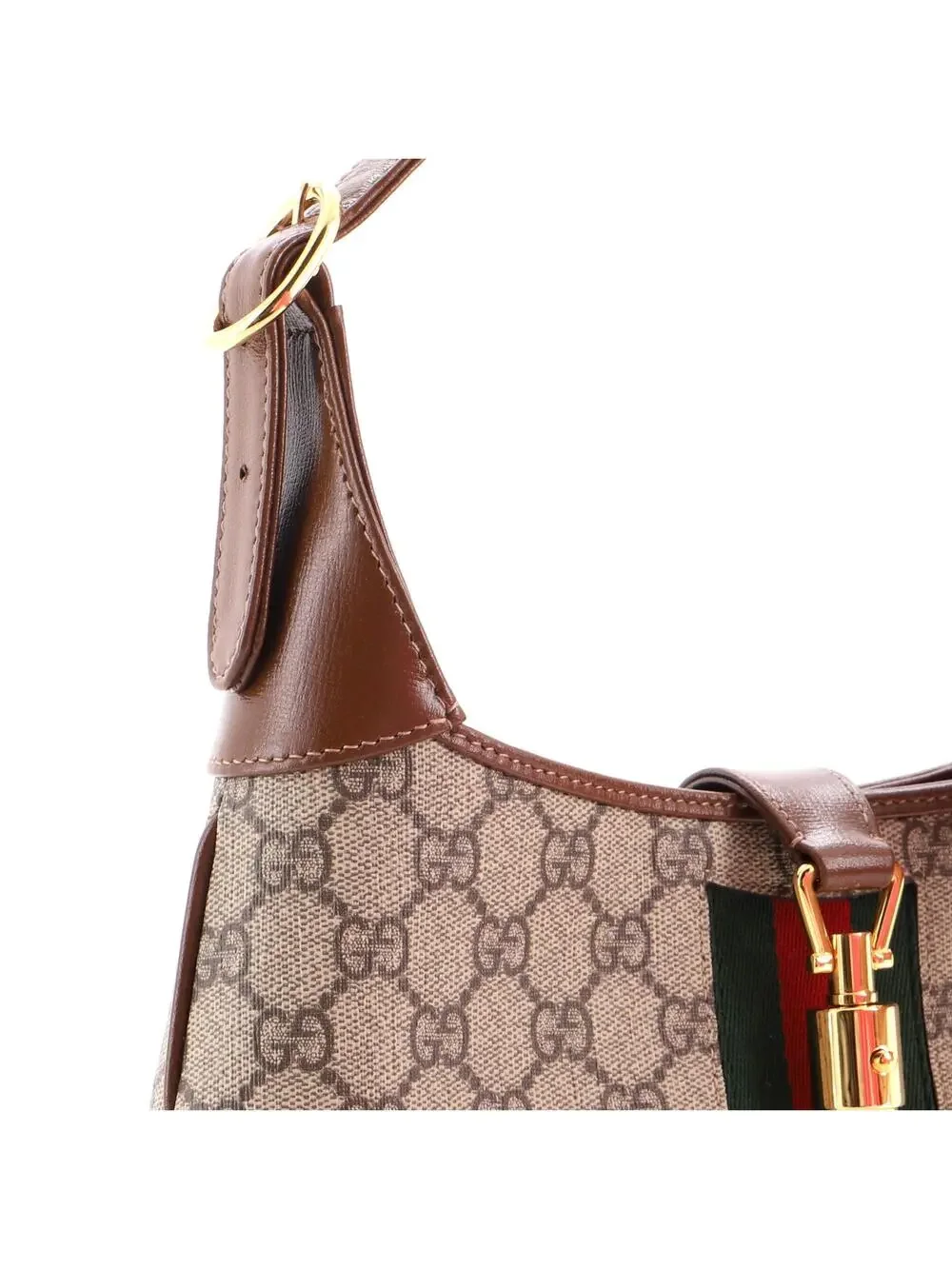 Gucci Jackie Hobo Gg Coated Canvas #323492G22B
